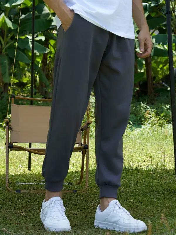 Ultimate Comfort Men's Relaxed Fit Sports Trousers with Pockets - MENLL